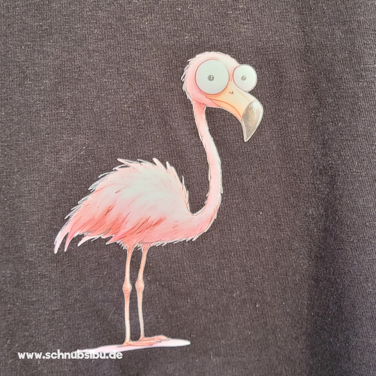 Bügelbild Verrückte Tiere - Flamingo